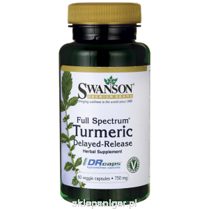 Full Spectrum Turmeric - opóźnione wchłan. 750mg - suplement diety