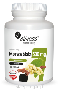 Morwa Biała Medica 500 mg x 180 tab.