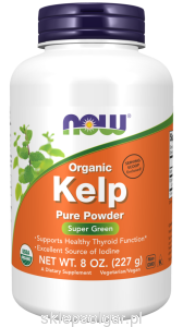 NOW Foods Kelp Jod powder proszek 227g