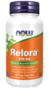 NOW Foods Relora® 300 mg 60 Veg Caps