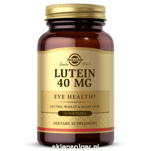 Solgar LUTEIN 40 MG SOFTGELS Luteina