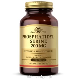 Solgar PHOSPHATIDYLSERINE 200 MG Fosfatydyloseryna