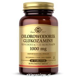 Solgar Chlorowodorek glukozaminy 1000 mg