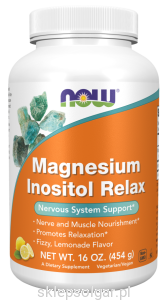 NOW Foods Magnesium Inositol Relax Magnez Inozytol