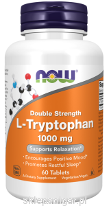NOW Foods L-Tryptophan 1000 mg – L-tryptofan – 60tab