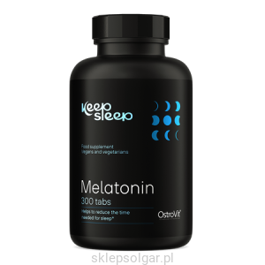 OstroVit Keep Sleep Melatonina 300 tabletek 
