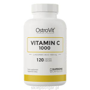 OstroVit Witamina C 1000 mg 120 kapsułek