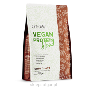 OstroVit Vegan Protein Blend 700 g czekoladowy Białko grochu
