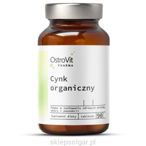 OstroVit Pharma Cynk organiczny 90 tabletek