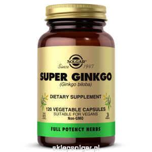 SOLGAR SUPER GINKGO 90MG FULL POTENCY 120 VCAPS