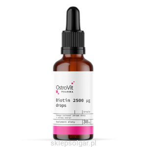OstroVit Pharma Biotyna 2500 µg w kroplach 30 ml