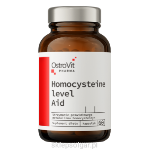 OstroVit Pharma Homocysteine Level Aid 60 kapsułek Homocysteina Betaina Cholina
