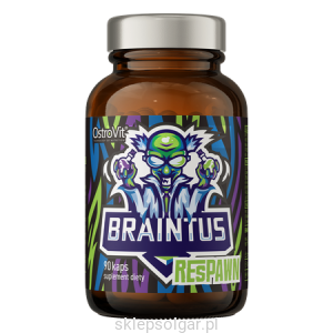 OstroVit Braintus Respawn 90 kapsułek L-teanina Ashwagandha