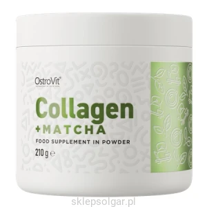 OstroVit Kolagen + Matcha 210 g naturalny