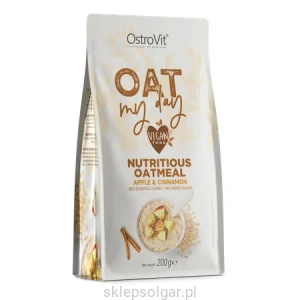 OstroVit Oat My Day 200 g jabłkowo-cynamonowy Płatki owsiane