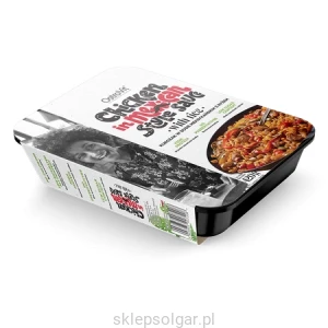 OstroVit Kurczak w sosie meksykańskim z ryżem 420 g