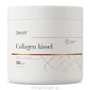 OstroVit Kolagenowy Kisiel 200 g truskawkowy