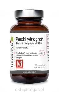 Ekstrakt z pestek winogron MegaNatural®-BP (30 kapsułek) - suplement diety