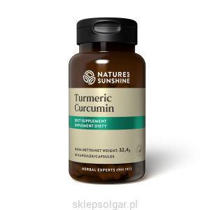 Nature's Sunshine Turmeric Curcumin (60 kaps.) Kurkuma