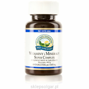 Nature's Sunshine Witaminy i Minerały - Super Complex (60 tabl.)
