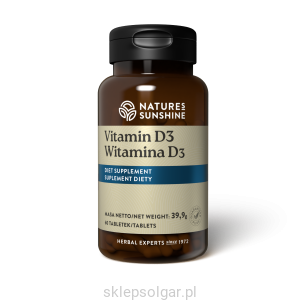 Nature's Sunshine Witamina D3 (60 tabl.)