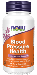 NOW Foods Blood Pressure Health – 90 kapsułek weget