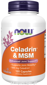 NOW Foods Celadrin® & MSM 500 mg Caps