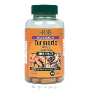 Holland & Barrett High Strength Turmeric with Black Pepper, 600mg - 90 caps