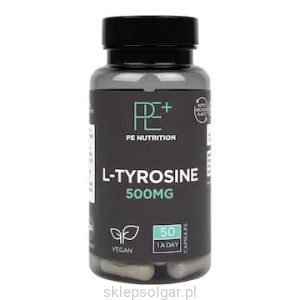 Holland & Barrett PE Nutrition L-Tyrosine 50 Capsules 500mg L-tyrozyna
