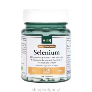 Holland & Barrett Selenium 200ug 120 Tablets Selen