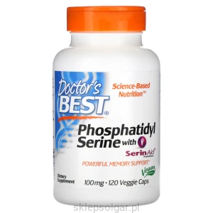Doctor's Best Phosphatidylserine with SerinAid, 100 mg Fosfatydyloseryna