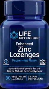 Life Extension Enhanced Zinc Lozenges (Peppermint) Cynk