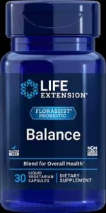 Life Extension FLORASSIST® Probiotic Balance Plantarum Rhamnosus Longum Breve Paracasei