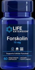 Life Extension Forskolin 10 mg, 60 vegetarian capsules Forskolina