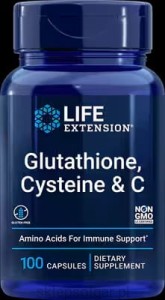 Life Extension Glutathione, Cysteine & C Glutation Cysteina