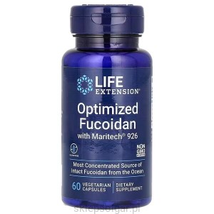 Life Extension, Zoptymalizowany fukoidan z Maritech 926, 60 kapsułek fucoidan