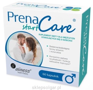  Aliness PrenaCare® START dla mężczyzn x 60 Vege caps 