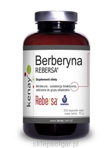 Kenay Berberyna REBERSA® (300 kapsułek) - suplement diety 