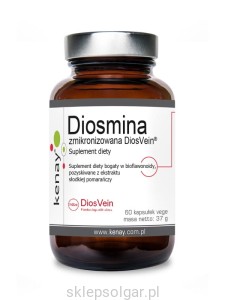 Kenay Diosmina zmikronizowana DiosVein® (60 kapsułek) - suplement diety 