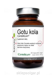 kenay Gotu kola Centellicum® (60 kapsułek) - suplement diety
