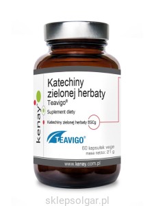 Kenay Katechiny zielonej herbaty Teavigo® (60 kapsułek) - suplement diety 
