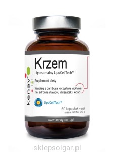 Kenay Krzem Liposomalny LipoCellTech™ (60 kapsułek vege) - suplement diety 
