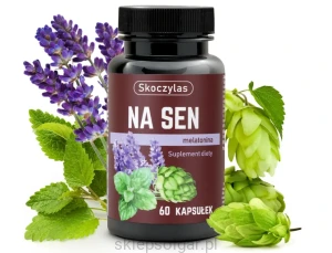 Skoczylas Na sen Lawenda Chmiel Melisa Melatonina