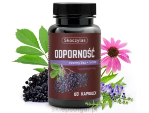 Skoczylas Odporność czarny bez + rutyna Czystek Tarczyca Jeżówka