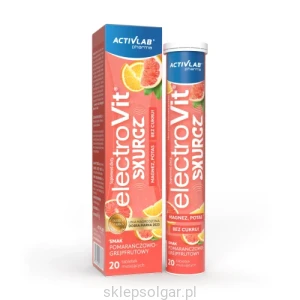 Activlab ElectroVit SKURCZ elektrolity z dodatkiem witamin i koenzymu Q10