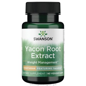 SWANSON Yacon Root Extract 100mg 90vcaps Polimnia