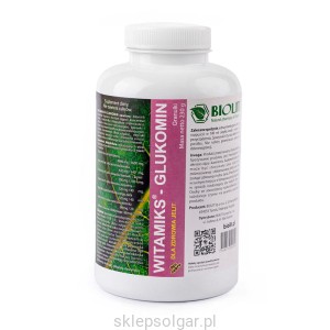 Biolit Witamiks – Glukomin Łopian Burak Aronia Żurawina