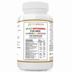 Altopharma Multiwitamina DLA MĘŻCZYZN 120 kapsułek