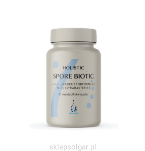 Holistic Spore Biotic (bakterie probiotyczne w formie zarodników) Biotyna błonnik bacillus