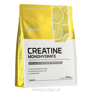 OstroVit Monohydrat Kreatyny 300 g cytrynowy kreatyna